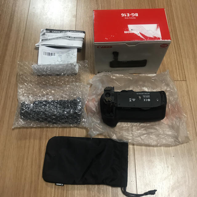 美品★純正 キヤノン BG-E16 付属品完備 7D Mark2用