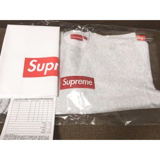 シュプリーム(Supreme)のセット売り supreme シュプリーム Boxlogo グレーブラック おまけ(パーカー)