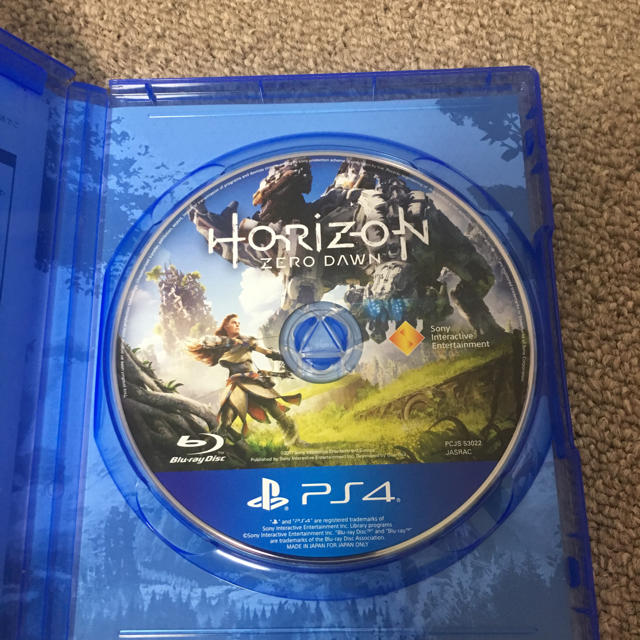 PlayStation4(プレイステーション4)のHorizonZeroDawn ホライゾンゼロドーン エンタメ/ホビーのゲームソフト/ゲーム機本体(家庭用ゲームソフト)の商品写真