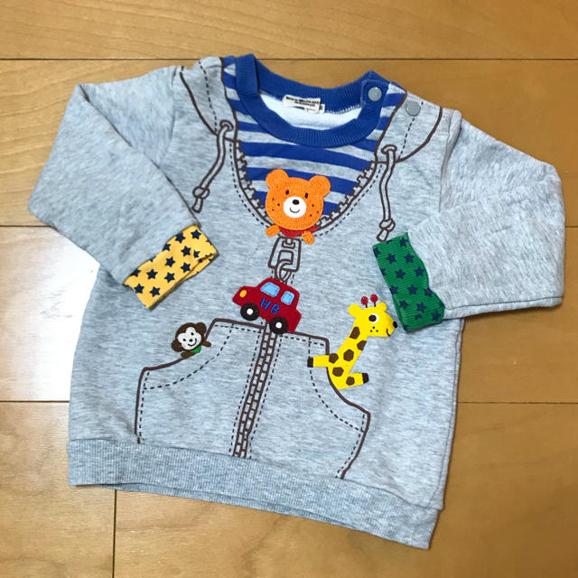 mikihouse(ミキハウス)のホットビスケッツ 90cm キッズ/ベビー/マタニティのキッズ服男の子用(90cm~)(Tシャツ/カットソー)の商品写真