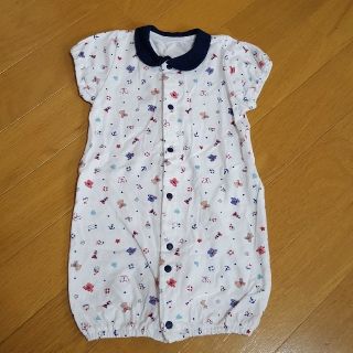 ニシマツヤ(西松屋)のchak様専用 ベビー服4枚(カバーオール)