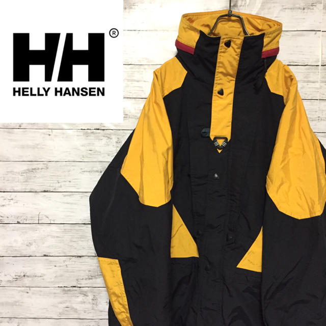 HELLY HANSEN(ヘリーハンセン)の激レア 90s ヘリーハンセン equipe ナイロンジャケット 美品 メンズのジャケット/アウター(ナイロンジャケット)の商品写真