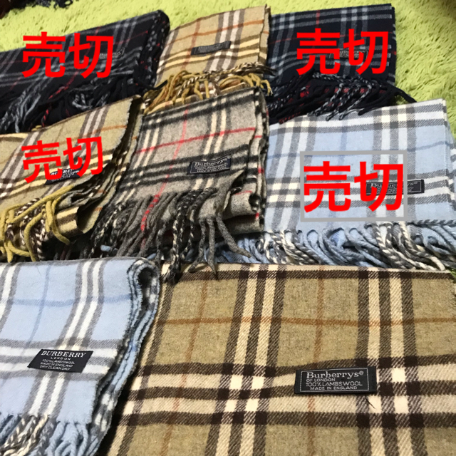 BURBERRY(バーバリー)の【中】 Burberry マフラー 【4000円〜6000円】【残り４つ】 メンズのファッション小物(マフラー)の商品写真