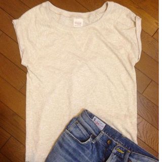 ザラ(ZARA)のZARAスウェットトップ(Tシャツ(半袖/袖なし))