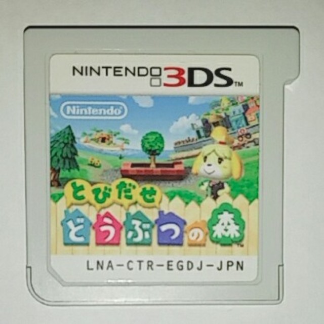 ニンテンドー3DS(ニンテンドー3DS)の【Rina様専用】とびだせどうぶつの森 Nintendo3DS エンタメ/ホビーのゲームソフト/ゲーム機本体(携帯用ゲームソフト)の商品写真