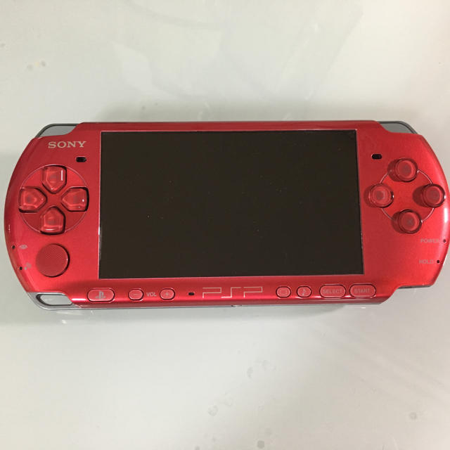 超ポイントバック祭】 ほぼ未使用品 PSP 3000 本体 ラディアントレッド