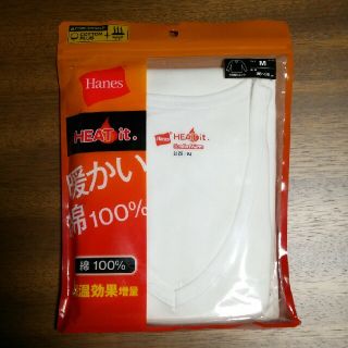 ヘインズ(Hanes)のヘインズ◆保温インナー◆サイズM/ホワイト(Tシャツ/カットソー(七分/長袖))