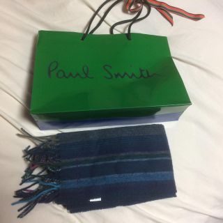 ポールスミス(Paul Smith)の新品☆ポールスミス マフラー ネイビー(マフラー)