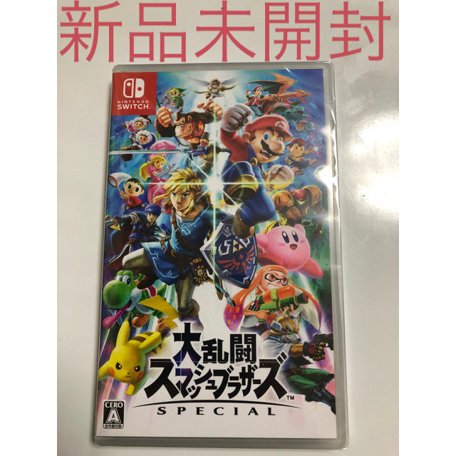 大乱闘スマッシュブラザーズ スペシャル switch 新品未開封 - 家庭用 ...