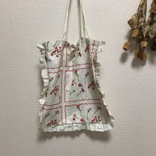 フィント(F i.n.t)のhaupia 刺繍 トートバッグ(トートバッグ)