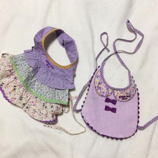 アナスイミニ(ANNA SUI mini)のANNASUI mini スタイセット(ベビースタイ/よだれかけ)