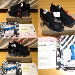 ナイキ(NIKE)のOFF-WHITE × NIKE THE TEN AIR VAPORMAX (スニーカー)