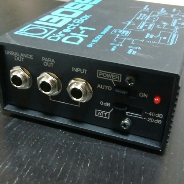 BOSS(ボス)のBOSS DI-1 DirectBox 楽器のレコーディング/PA機器(その他)の商品写真