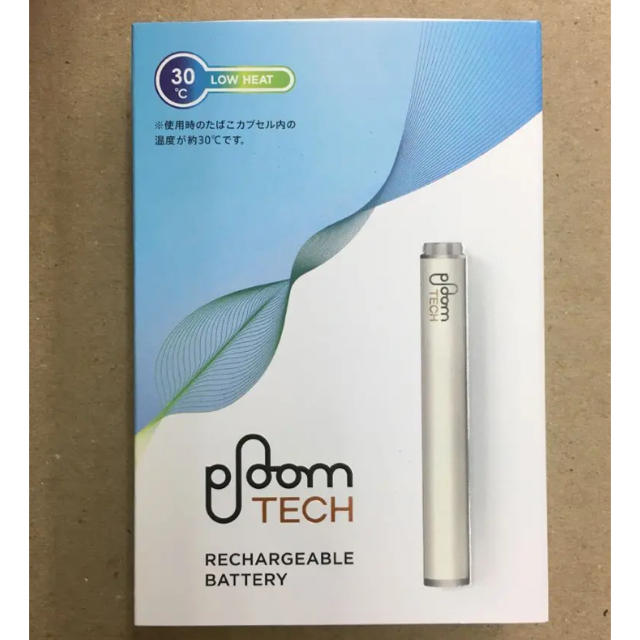 PloomTECH(プルームテック)の新品未開封‼️購入証明書付‼️正規品 プルームテック 純正 バッテリー 白 メンズのファッション小物(タバコグッズ)の商品写真