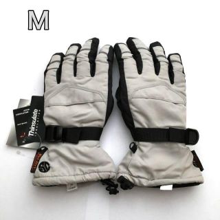 未使用⭐️黒色　3Mシンサレート　 防寒 手袋 兼用Ｍサイズ　シルバーグレー(ウエア)