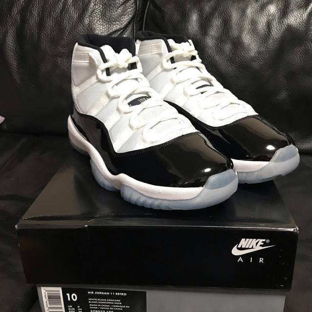 NIKE - NIKE AIR JORDAN 11 CONCORD エア ジョーダン 28cmの通販 by ...