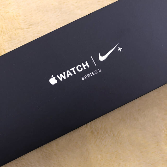 Apple Watch(アップルウォッチ)のapple watch series3 nikeモデル38mm GPS メンズの時計(腕時計(デジタル))の商品写真