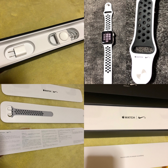 Apple Watch(アップルウォッチ)のapple watch series3 nikeモデル38mm GPS メンズの時計(腕時計(デジタル))の商品写真