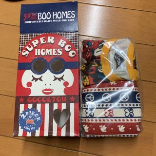 スーパーブーホームズ(SUPER BOO HOMES)の新品未使用箱付き BOO HOMES タンクトップ 2枚セット 120(その他)