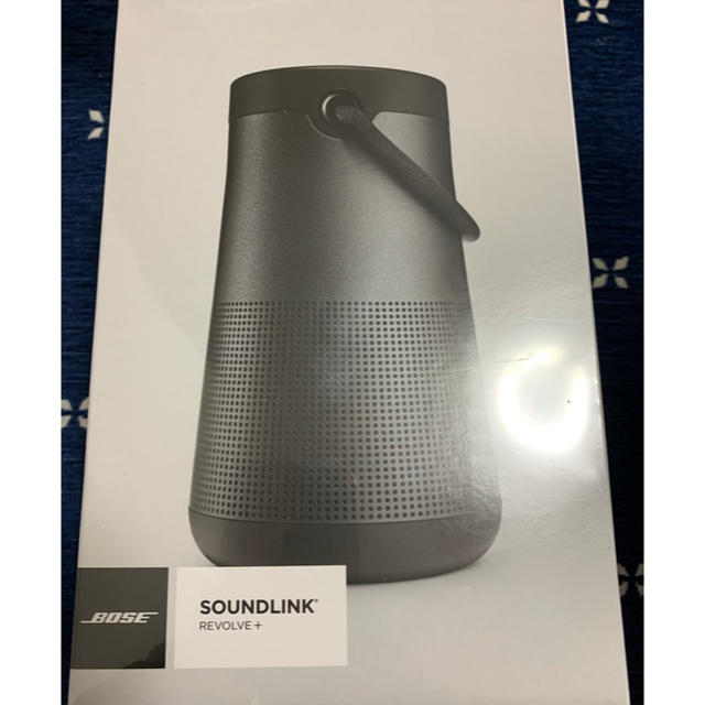 BOSE(ボーズ)の【COCO様専用】BOSE SoundLink Revolve+ ブラック スマホ/家電/カメラのオーディオ機器(スピーカー)の商品写真