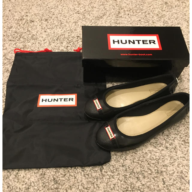 HUNTER(ハンター)のHUNTER ハンター レインパンプス フラットシューズ レディースの靴/シューズ(レインブーツ/長靴)の商品写真