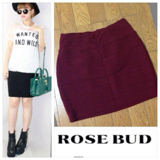 ローズバッド(ROSE BUD)のROSEBUD タイトスカート(ミニスカート)