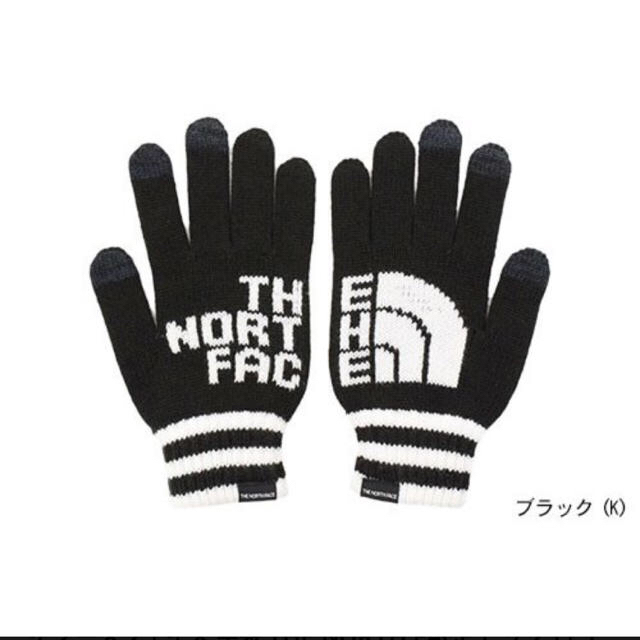 THE NORTH FACE(ザノースフェイス)のザ ノースフェイス 手袋 THE NORTH FACE ロゴ  スマホ対応  メンズのファッション小物(手袋)の商品写真