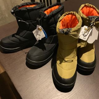 ザノースフェイス(THE NORTH FACE)のワークマン  防寒ブーツ  ケベック  L L ベージュ(ブーツ)