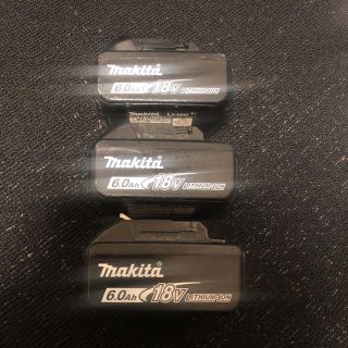 マキタ(Makita)のマキタバッテリー6.0Ah18V(バッテリー/充電器)