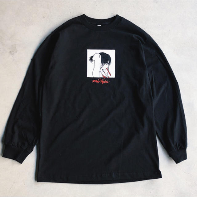 Supreme(シュプリーム)の【完売品】Caprice 90% VIRGIN L/S TEE Black L レディースのトップス(Tシャツ(長袖/七分))の商品写真