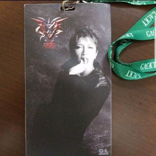 GACKT　チケットホルダー(ミュージシャン)