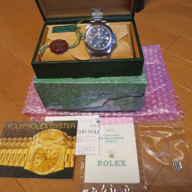 ROLEX ロレックスエクスプローラーⅡ 16570 国際保証書有