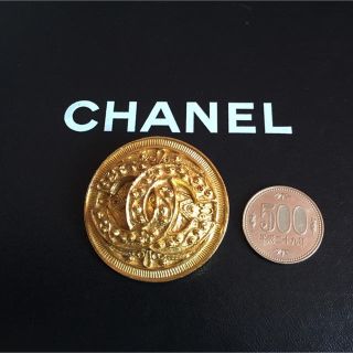 シャネル(CHANEL)のレア♡CHANEL シャネル ヴィンテージ ブローチ ゴールド(ブローチ/コサージュ)