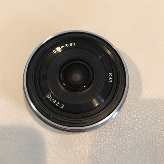 SONY(ソニー)のSONY ソニー Eマウント 16mm F2.8 最終値下げ スマホ/家電/カメラのカメラ(レンズ(単焦点))の商品写真