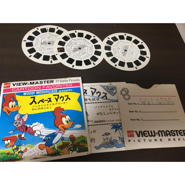 ビューマスター  リール ウッドペッカー キッズ/ベビー/マタニティのおもちゃ(その他)の商品写真