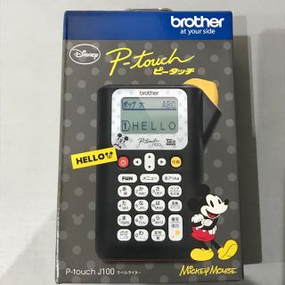 ディズニー(Disney)のピータッチ ミッキー ラベルライター 新品(オフィス用品一般)