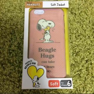 ピーナッツ(PEANUTS)のiPhone 6 ケース スヌーピー(iPhoneケース)