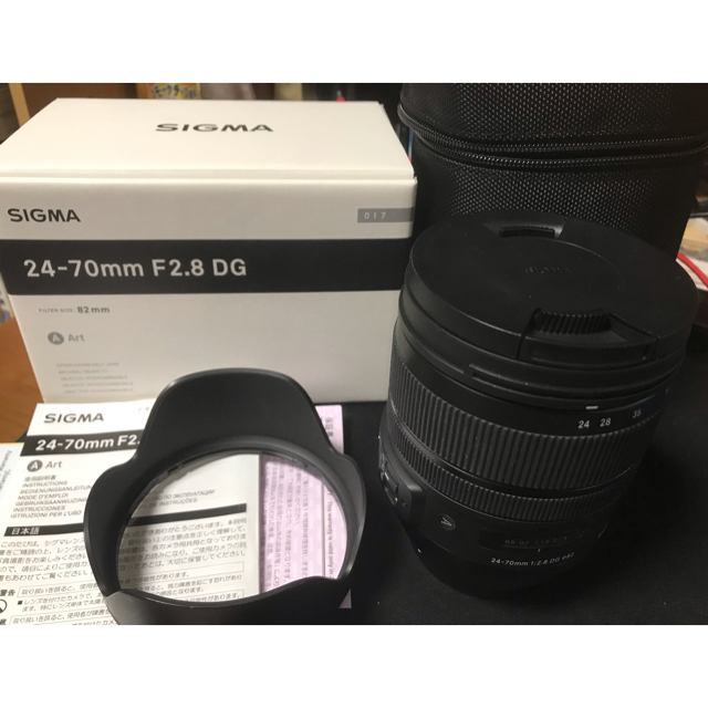 休日限定 SIGMA - SIGMA 24-70mm f2.8 DG OS HSM EFマウント 美品