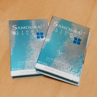 サムライ(SAMOURAI)のサムライ ライトプラス　SAMOURAI LIGHT PLUS  1.6ml×２(香水(男性用))