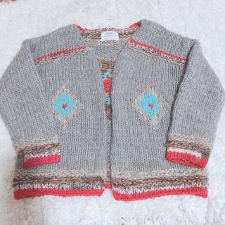 ザラキッズ(ZARA KIDS)のZARA キッズ ニットカーディガン(カーディガン)