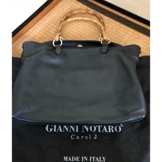 ドゥーズィエムクラス(DEUXIEME CLASSE)のGIANNI NOTARO Carol J. バンブーハンドルバッグ(ハンドバッグ)