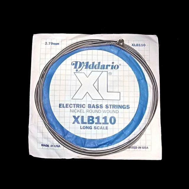 送料無料 ダダリオ D'Addario XLB110 4弦 エレキベース弦 バラ 楽器のベース(弦)の商品写真