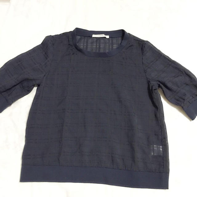KBF(ケービーエフ)のKBF  チェックTシャツ レディースのトップス(Tシャツ(半袖/袖なし))の商品写真