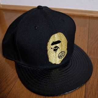 トゥエンティーフォーカラッツ(24karats)のAPE×24karatsコラボ　NEW ERA(キャップ)