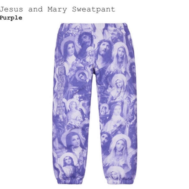 Jesus and Mary Sweatpant Gold Sサイズ