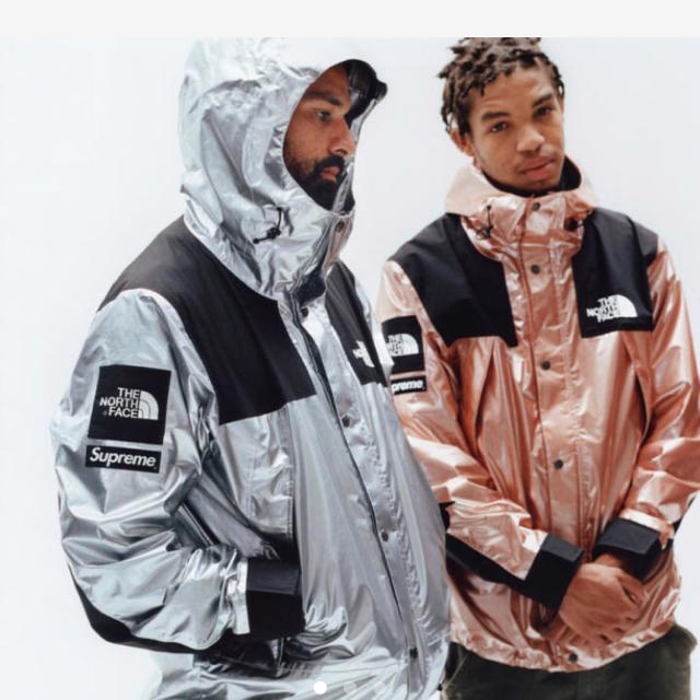 Supreme(シュプリーム)のシュプリーム ノースフェイス Metallic Mountain Parka S メンズのジャケット/アウター(マウンテンパーカー)の商品写真