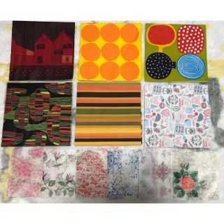 マリメッコ(marimekko)のペーパーナフキン 12枚セット B(その他)