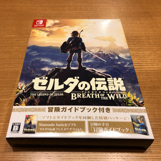 新品未使用 ゼルダの伝説 ブレス オブ ザ ワイルド ～冒険ガイドブック付き～