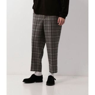 スティーブンアラン(steven alan)の【完売品】steven alan グレンチェックパンツ 18AW【美品】(スラックス)