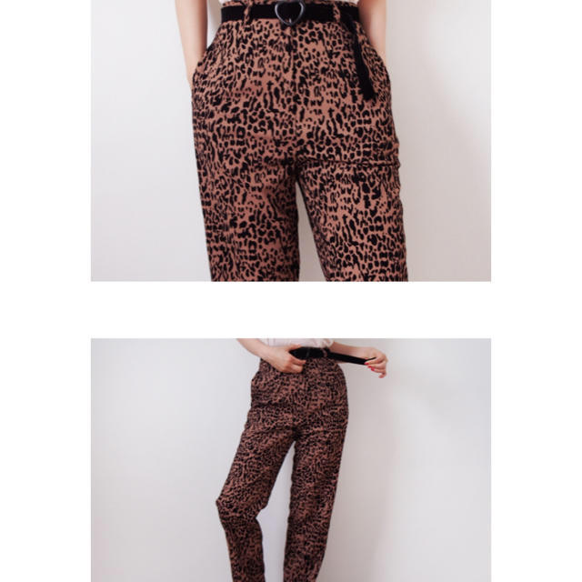 新品 the virgins leopard pants